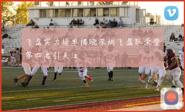 飞盘实力榜单揭晓深圳飞盘队荣登第四名引关注